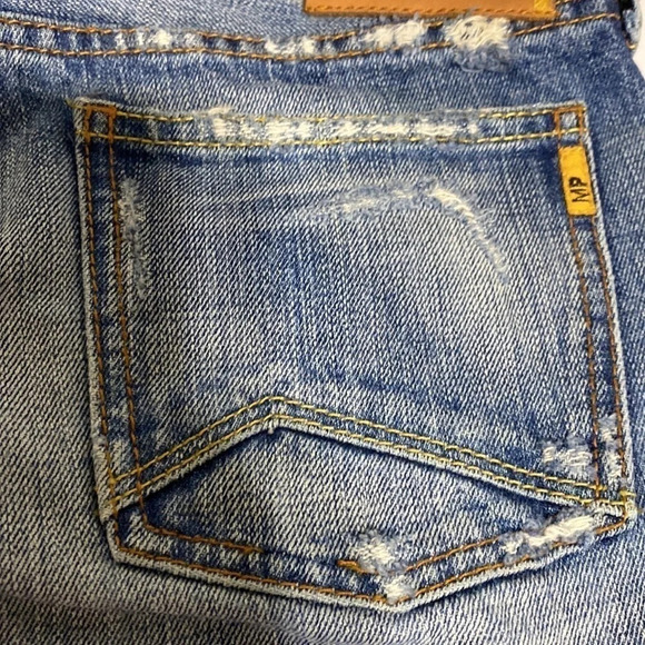 Meltin Pot Distressed Boot Cut Jeans - Picture 7 of 7